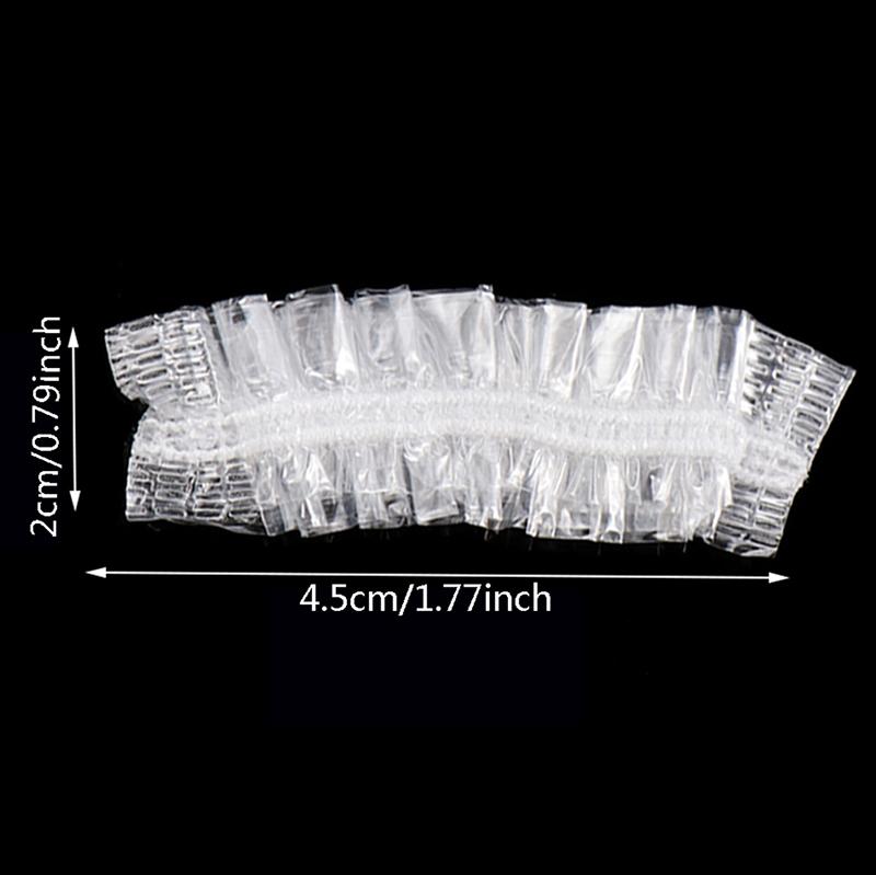 100Pcs Waterproof Ear Cover Bath Shower Salon Ear Protector Hair Dyeing Earmuffs