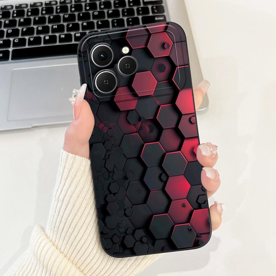 För Tecno Spark 40 Fodral Populär Tecknad Rymd Mjuk Silikon Kameraskydd Telefonfodral För Tecno Spark 40C Spark40 4G Hölje