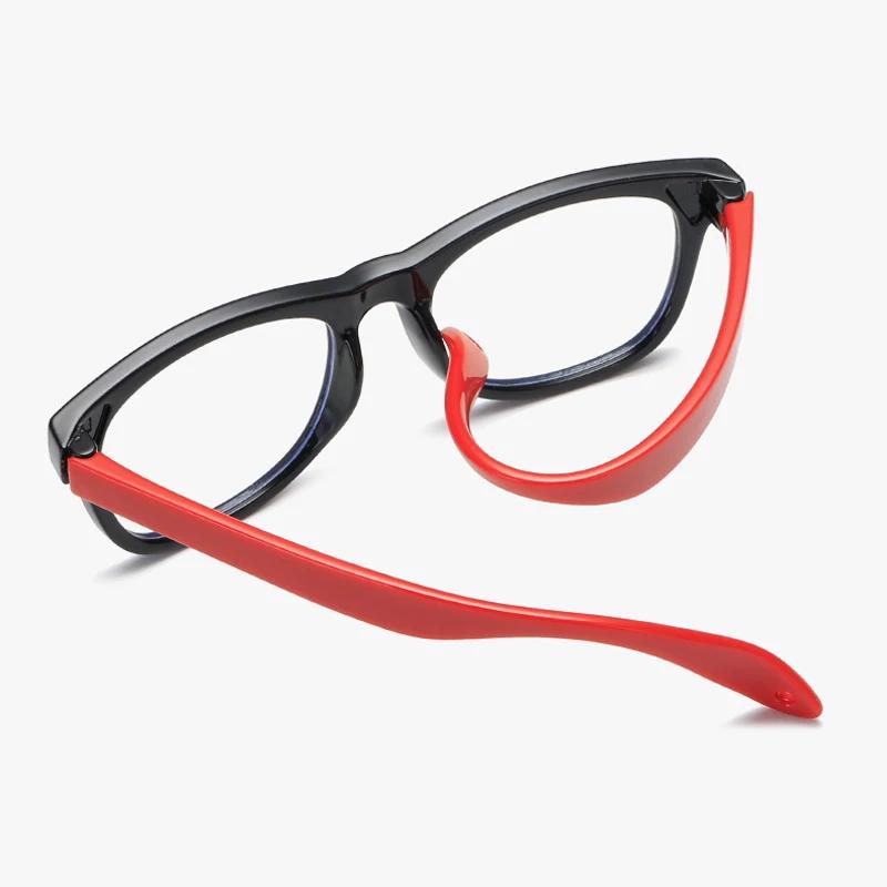 Kids Blue Light Blocking Computer Glasses Silicone Frame Gaming Goggles Anti Blue Ray Protect Eyewear for Children