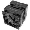 Thermalright Peerless Assassin 120 Black V3 CPU Vzduchový 6 Tepelných Trubíc Chladič s Duálnym PWM Horným Krytom pre Intel LGA Chladič, TL-P12 Ventilátory, Dizajn,