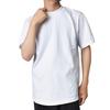 Angeles Garment Dye Short Sleeve Plain T MADE IN USA [Los Apparel] (1801GD) 6.5oz S/S T-Shirt Men's T-Shirt L-USA_White [Used]