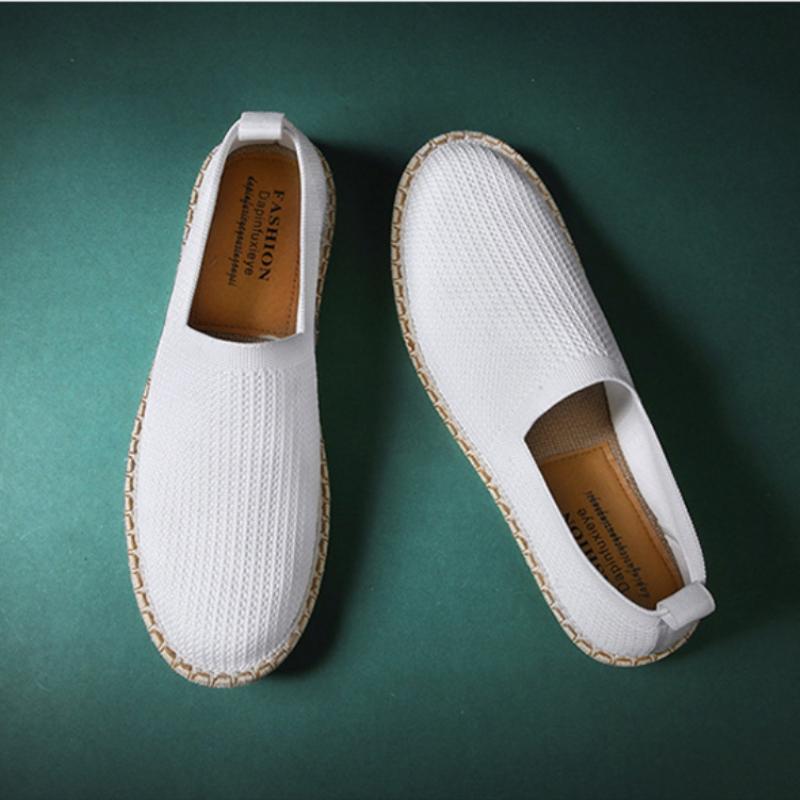 Fashion Cool New Summer Net Surface Old Beijing Men's Trend of Wearing Canvas Shoes Casual Casual Fisherman Shoes