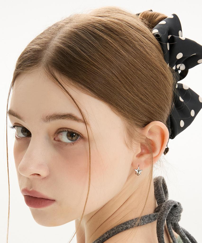 Vvv Midnight Star One-Touch Ring Earrings