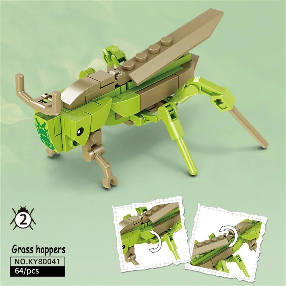 High-Quality Locust Insects High-Quality Building High-Quality Blocks Play Sets Collection Kit - Long-Lasting High-Quality Play High-Quality For
