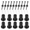 10 Set Barn Door Track Spacers Set for Sliding Door Includes Screws Lags Bolts Wall Anchors for Secure Wall Attachment