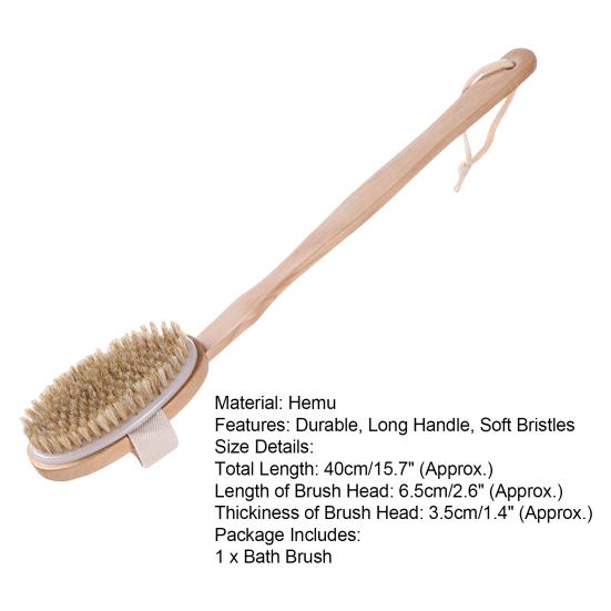 Brosse de bain à long manche, bulles abondantes, poils doux, séchage rapide, manche amovible, brosse corporelle, outil de bain