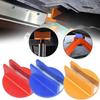 Universal Magnetic Jack Pad 0.37" Slotted Aluminum Grooved Jack Pinch Weld Frame Rail Adapter With Large Slotted For Most Cars