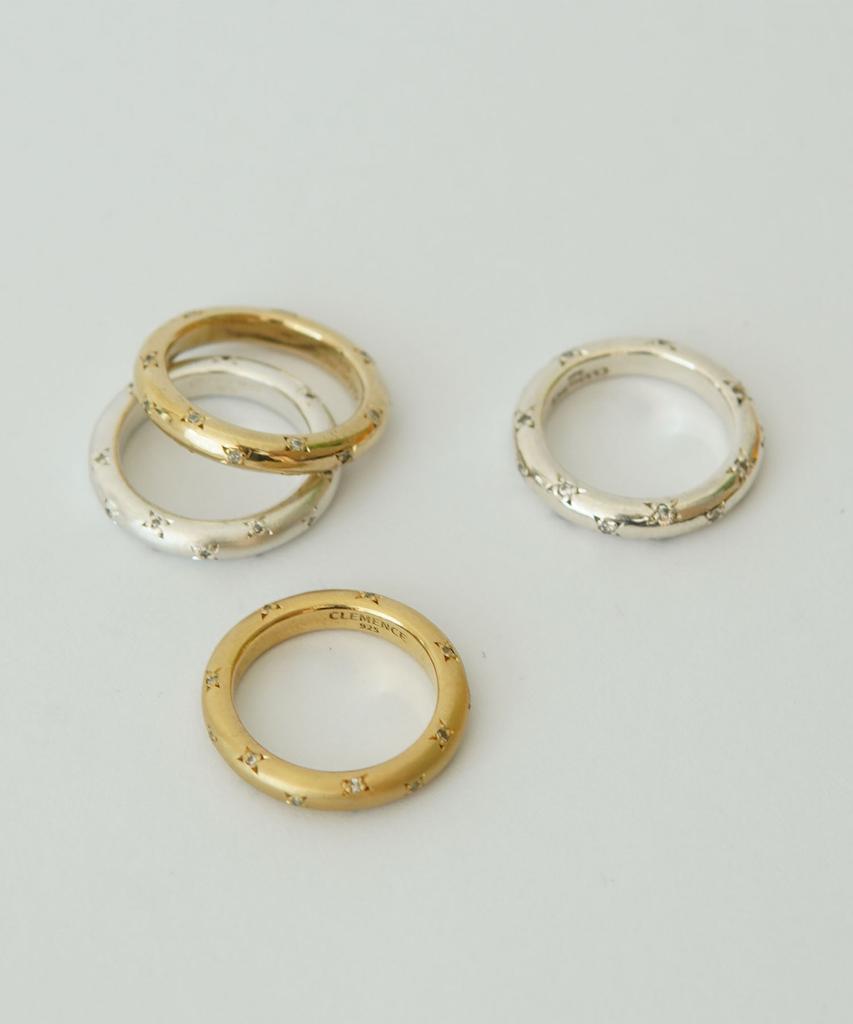 Clemence Jewelry Fleur Ring 01_Gold