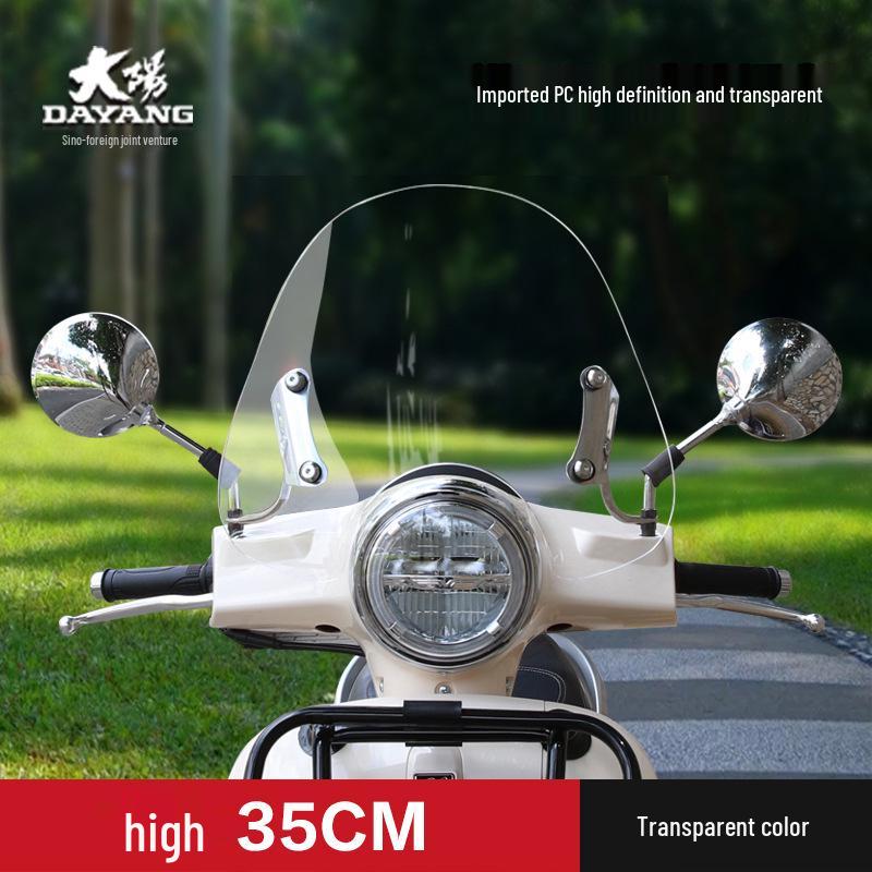 Dayang VRF150 Vespa GTS300/250 Rain Shield Windshield Modification Accessories