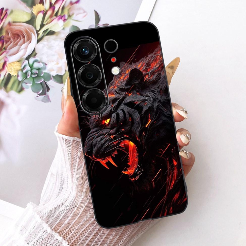 For Tecno CN5 Case For Tecno Camon 50 4G Cover Fashion Butterfly Cute Cat Cool Painted Soft Phone Casing For Techno Camon50 4G