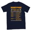 Handyman Hourly Rate - Classic Unisex Crewneck T-shirt Unisex T-Shirt