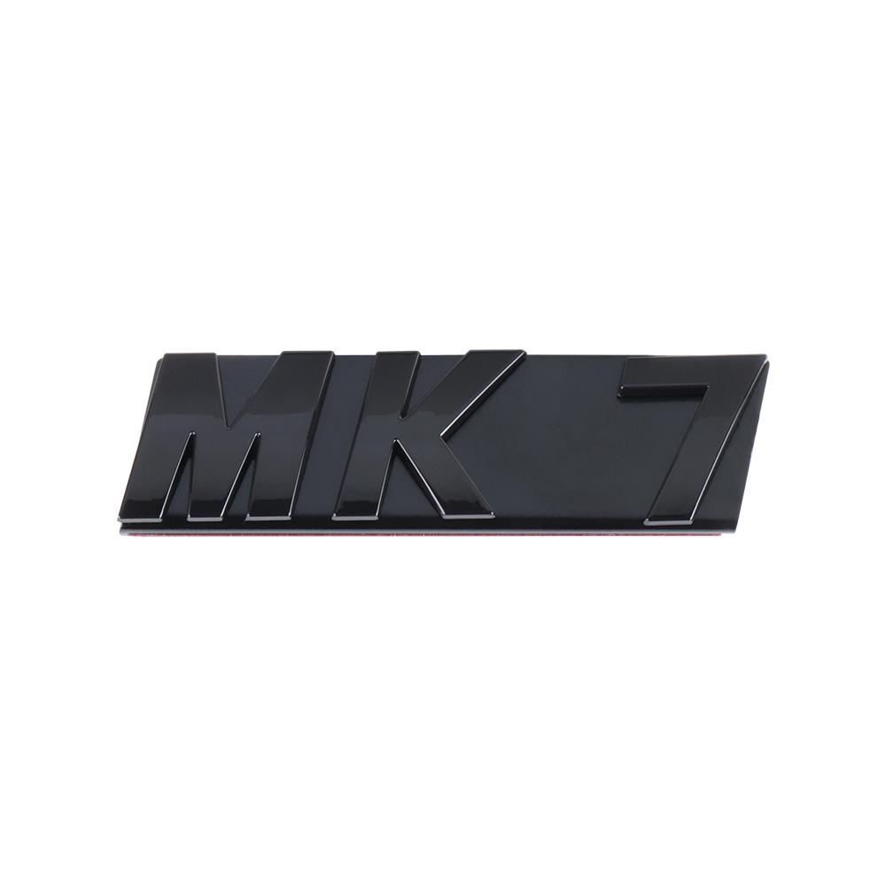 3D Metal Car Sticker MK5 MK6 MK7 MK7.5 Badge Emblem Front Grille Decal For Volkswagen VW Jetta Touran POLO Golf 5 6 7 Tiguan GTI zh5