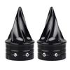 NEU-Schwarze Vorderachsmutterkappe für Street Glide Road King Low Rider