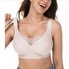 Plus Size Seamless Anti Sag Push Up Comfortable Back Support Sports Bra