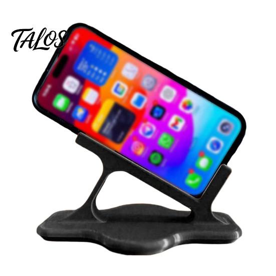 Showcase Phone Holder Lazy Stand, Ergonomic Curved for Side Lying Bed Light Luxury Stand Sofa, Hands-Free Cradle Watching Video, Portable Desk