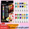 Children's DIY Acrylic Paint Set for Plaster Dolls & Wall Art