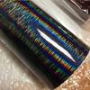 10mX1.52m Neo Chrome Holographic Brushed Vinyl Car Wrap Covering Film Laser Stickers Car Interior Styling Whole Body Wrap Decals