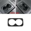 Carbon Fiber Rear Water Cup Holder Cover Trim For Nissan Rogue X-Trail 2021 2022