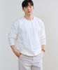 HECKCOOLNAM Geborduurd Heren Oversized Sweatshirt Met Fleece Voering Brede Schouders Spierpasvorm Lange Mouwen T-shirt