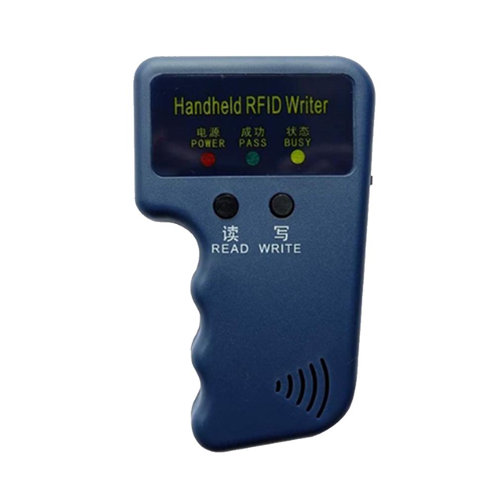 Handheld RFID ID EM4100 Card Copier 125khz ID Reader Writer Programmer Card Smart Duplicator Copier+5/10PCS Tags