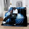 Michael Jackson Retro-Print HD-Decke Weiche Überwurfdecke für Zuhause Schlafzimmer Bett Sofa Reise Büro Einfarbige Abdeckdecke Erwachsene