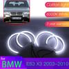 Angel Eyes Kit 6000L Cotton White Halo Ring Light priekš BMW E83 X3 2003-2010