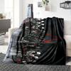 Assassin's Creed Theme Printed Blanket - Perfect for Couch, Bed, Travel & Outdoor Use | Machine Washable, Cozy & Durable.