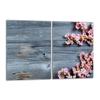 Glass Protective Stovetop Plate 2x40x52 Wood