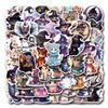 55 Magic Cat Doodle Stickers Decorative Suitcase Scooter Cartoon Stickers