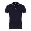 Short Sleeve T-shirt Polo Shirt Solid Color Sports Quick Drying Summer Polo Shirts Men's Clothing
