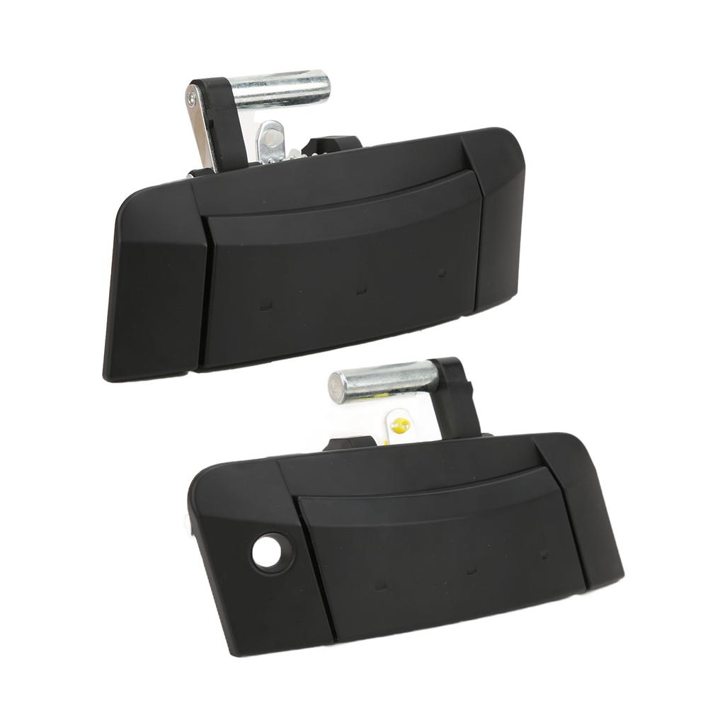 2pcs Exterior Outer Door Handle 80607‑CD00B Black Replacement for Nissan 350Z 2003‑2009