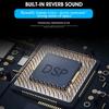 4 Channel Bluetooth DJ Mic Audio Mixer Contrl LED Digital Display Music Stream