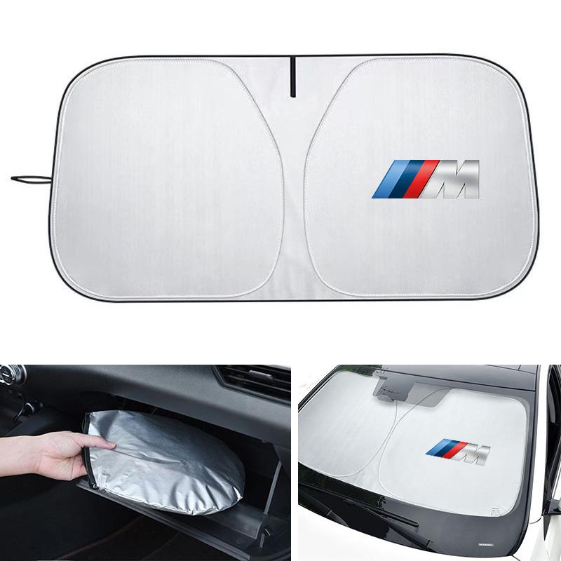 Foldable Car Windshield Sun Shade Visor UV Protection Shield For BMW M E46 E90 E60 F30 F10 E39 E36 F20 G30 G20 E87 E92 E91 X1 X2 Vdkc30