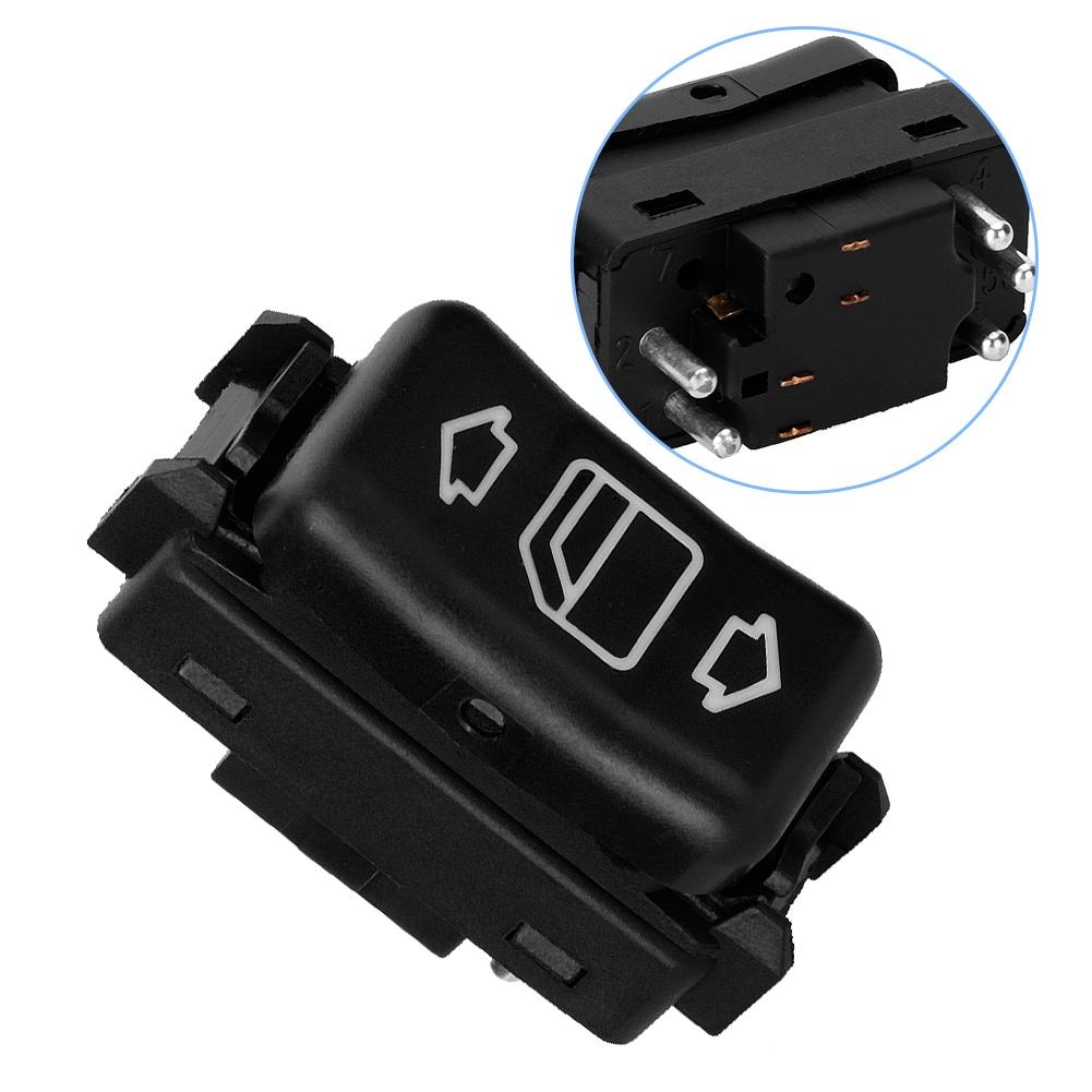 Interruptor de Vidro Elétrico de 5 Pinos para Carro Compatível com Mercedes Benz 190 260 300 350 420 560 1248204610