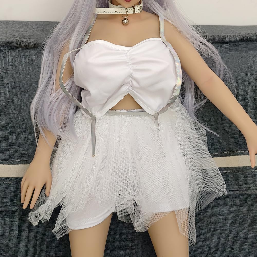 xinXbabe Doll Clothes 80-100cm Doll Clothes 12 Doll Outfit Skirt Doll Costume Skirt Set Doll Clothes Set White