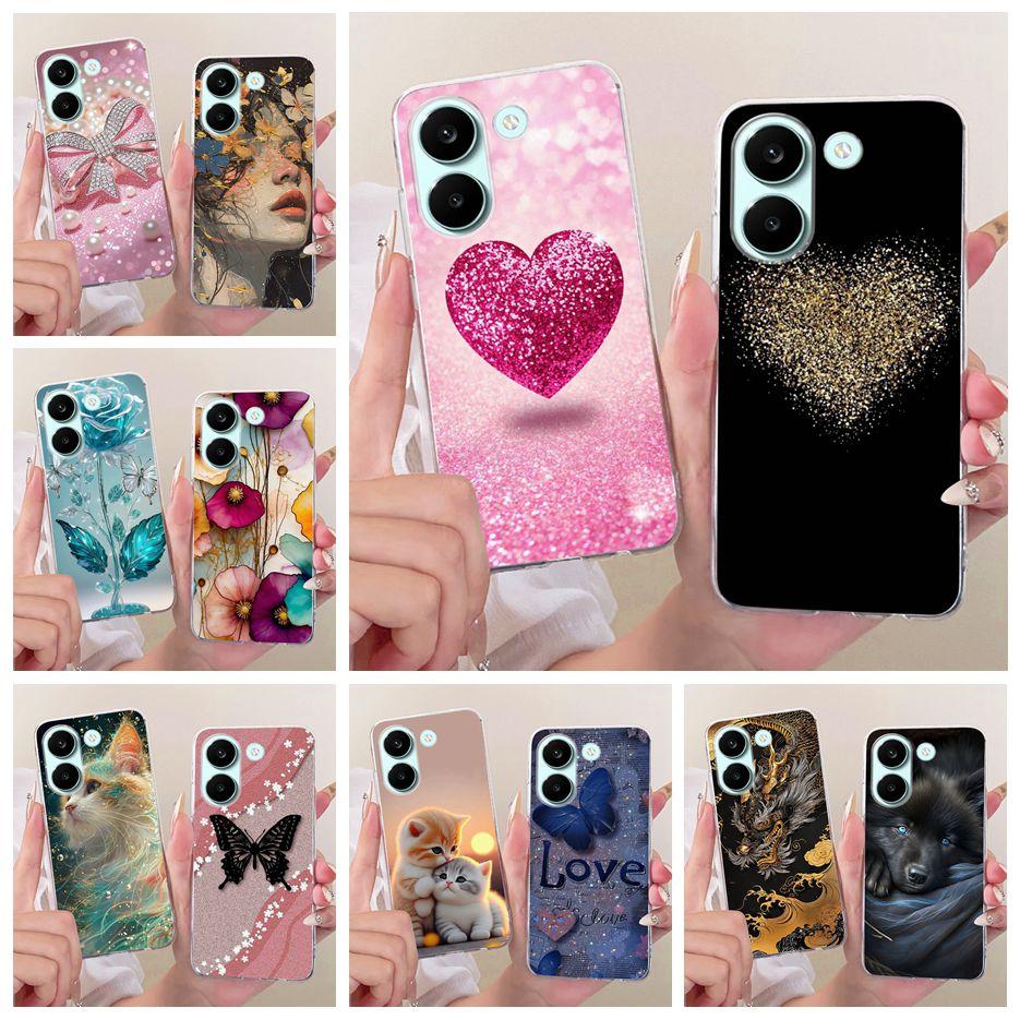 For Xiaomi Poco X8 Pro 5G Case Cute Love Heart Painted Cover Soft Slim Phone Case For Xiaomi Poco X8 Pro Max PocoX8 Pro 5G Shell