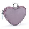 Mini Genuine Leather Coin Purse for Ladies - Top Layer Cowhide Storage Pouch with Zipper and Pendant