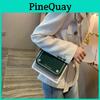 Chic Pu Mini Crossbody Bag With Unique Stitching Design For A Fresh Sweet Look