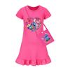 Stitch Mädchen Kurzarm Nachthemdkleid Aus Kunstbaumwollstoff Für Kinder