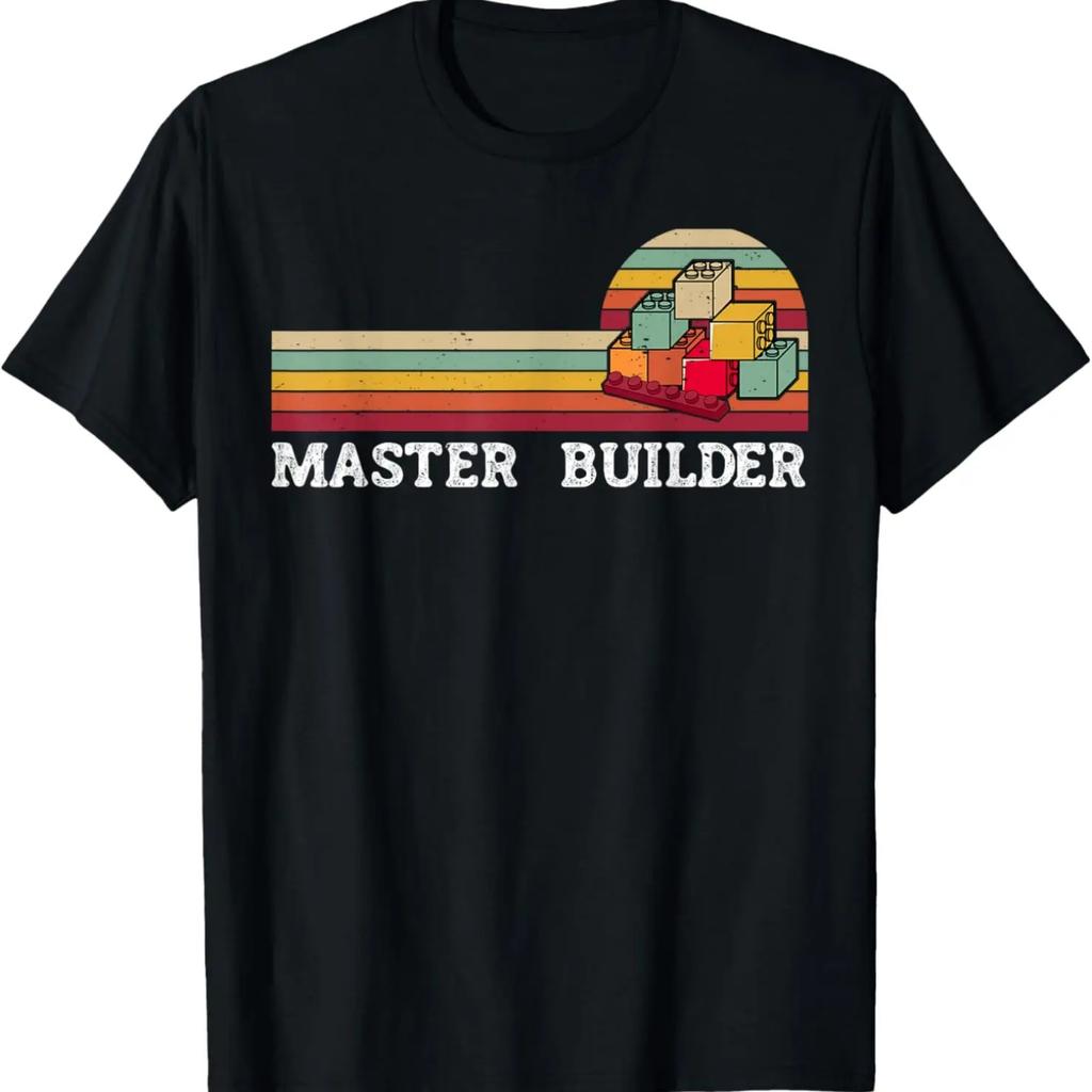 Master Builder Cool Builder Ensemble de Briques de Construction Jouets T-Shirt