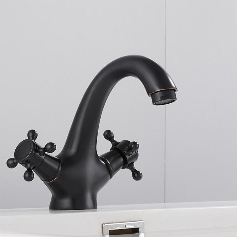 Bathroom Faucet 4 Inch Lavatory Faucet 2 Handle Centerset Bathroom Sink Faucet