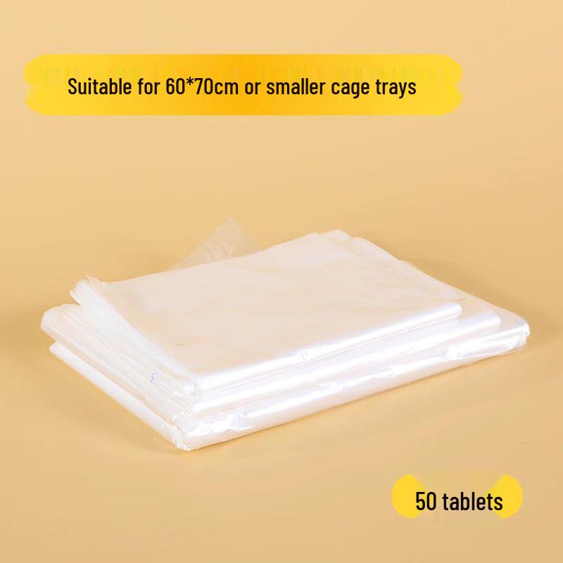 Parrot Cage Absorbent Liner - Dispose Diaper Mat for Bird & Rabbit Waste Collection