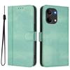 Wallet Case for Poco X8 Pro Max 5G - Leather/PU, Green, With Lanyard