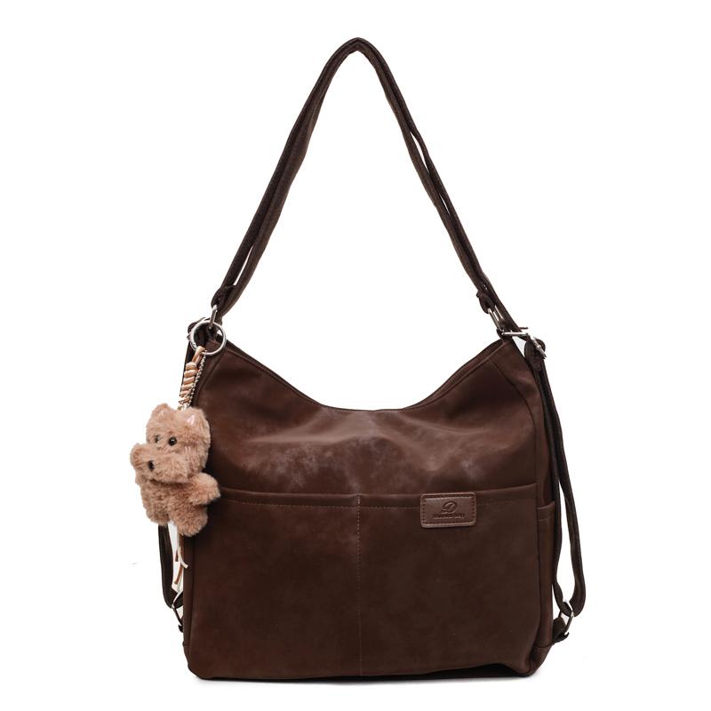 Sac à dos double usage Sac fourre-tout léger pour femme Sac bandoulière pour les trajets