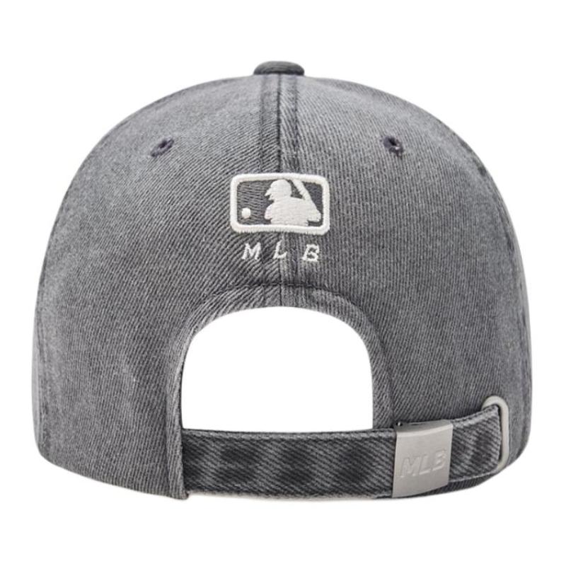 MLB Baumwoll-Baseballkappen Unisex Grau Mode 3ACPVV55N-50CGS