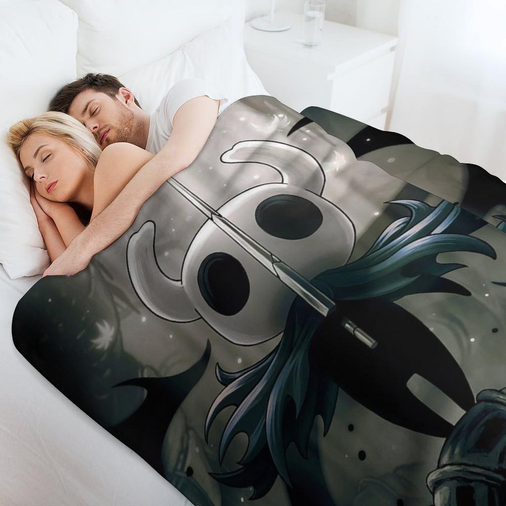 Hollow Knight Throw Blanket Spring Fall Cozy Throw Blanket for Couch
