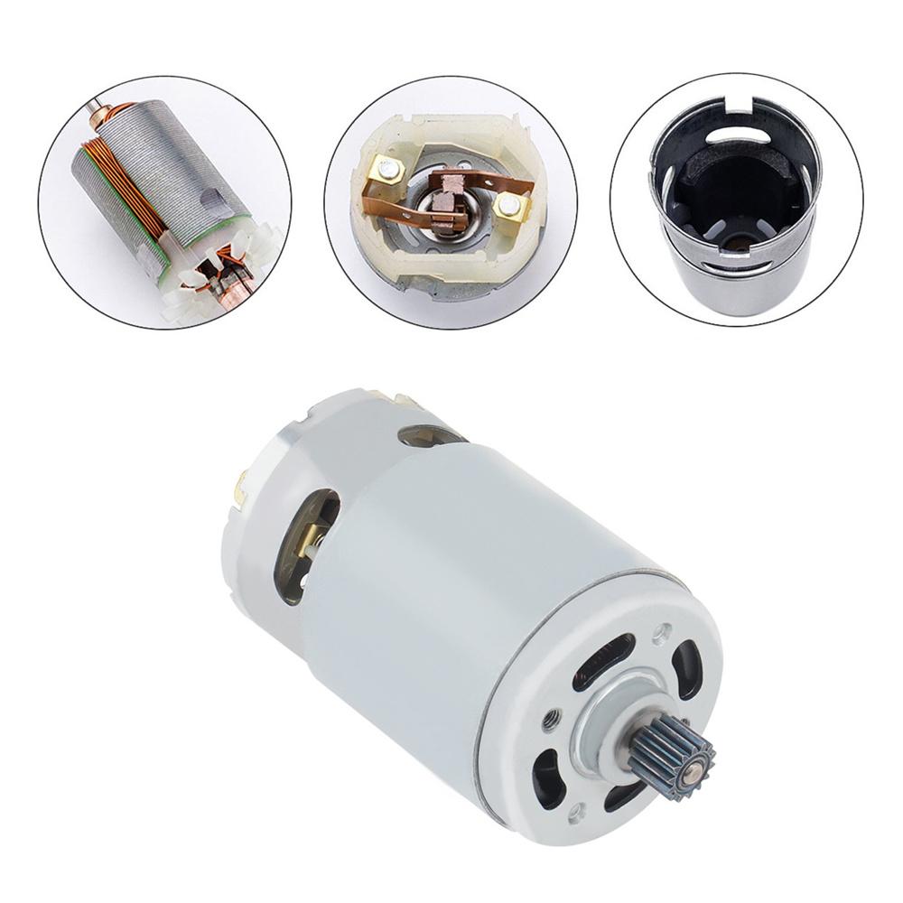 RS550 DC motor 8,2 mm 14 zubů Mikromotor 21 V 28000 ot./min pro minipilku