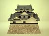 Sankei Famous Castle Series Hikone Castle 1/300 MK04-04