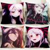 POPULAR OOOOverlordS Cushion Cover Comfortable Reversible Pillow Cover Ideal for Car Sofa Bedroom & Beyond