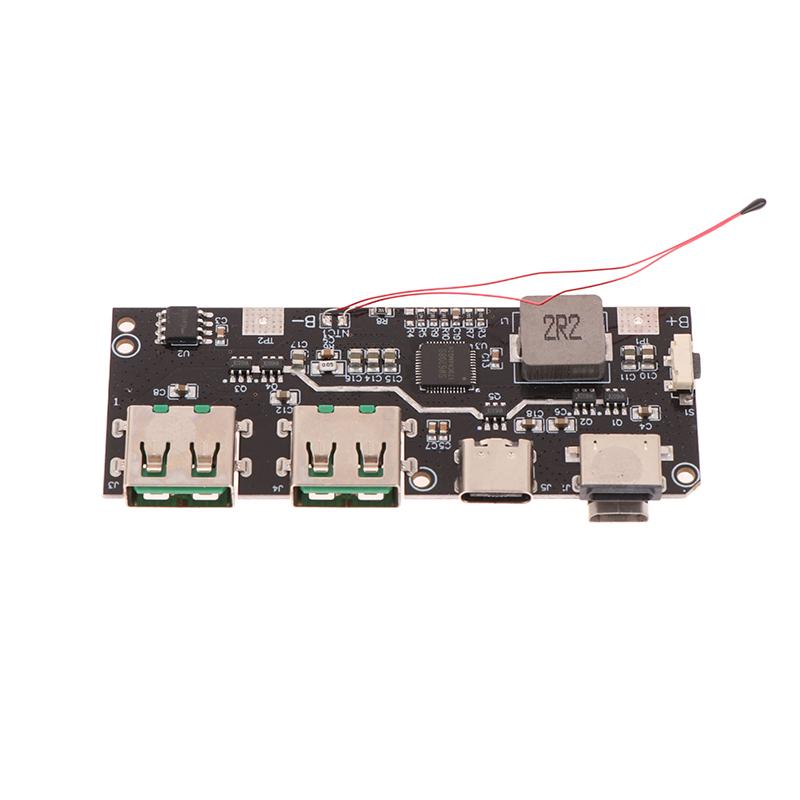 Qc4.0+Pd3.0 Double USB LED 22.5W Micro/Type-C USB Batterie Externe Modèle de Chargement 18650 Protection Température / Circuit
